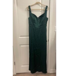 Forest Green Bridesmaid/Formal/Prom Dress